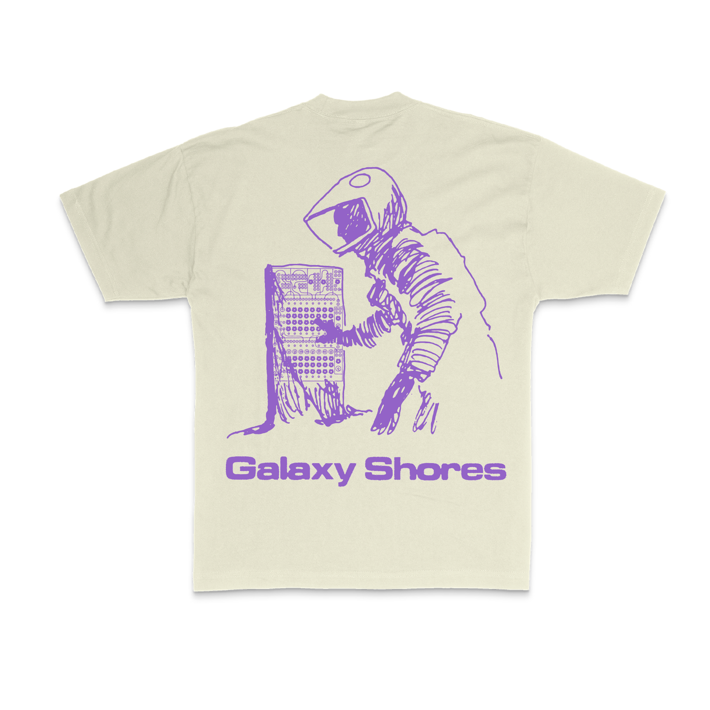 Monosynth Tee (Creme)